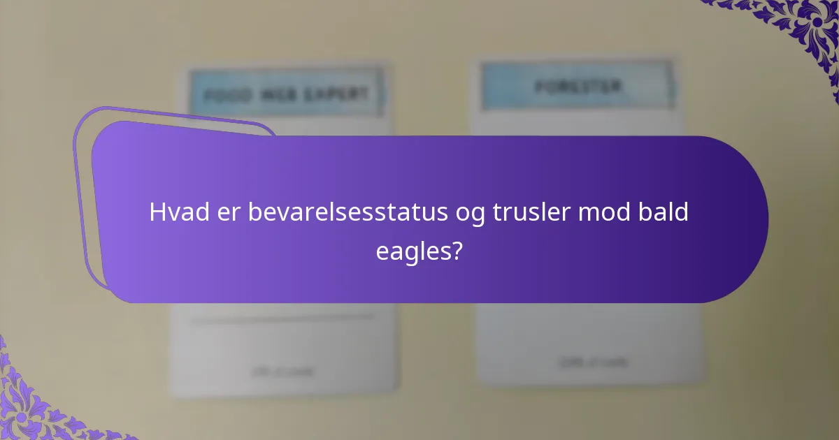 Hvordan migrerer bald eagles?