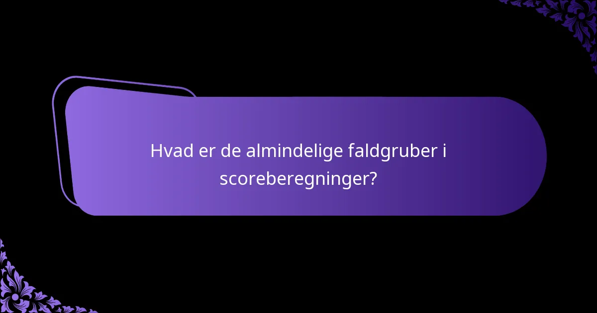Hvordan kan en scoringsberegner forbedre holdspil?