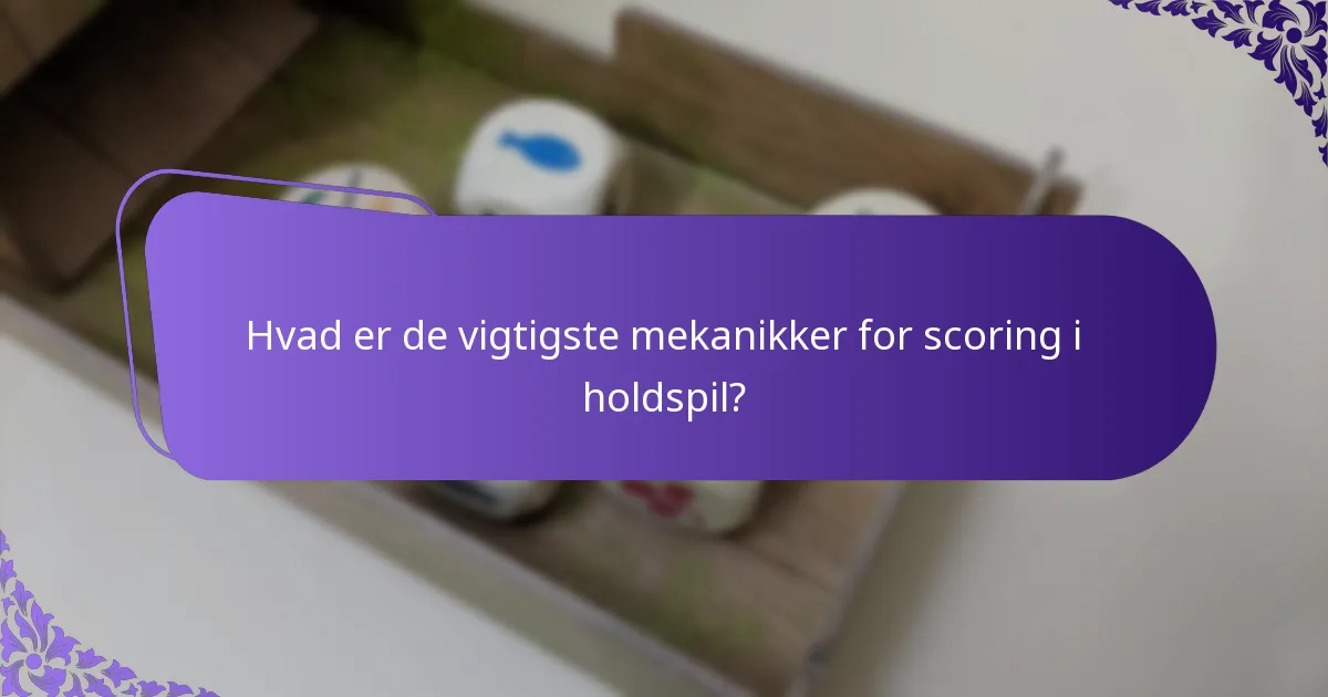 Hvilke strategier optimerer scoring i holdspil?
