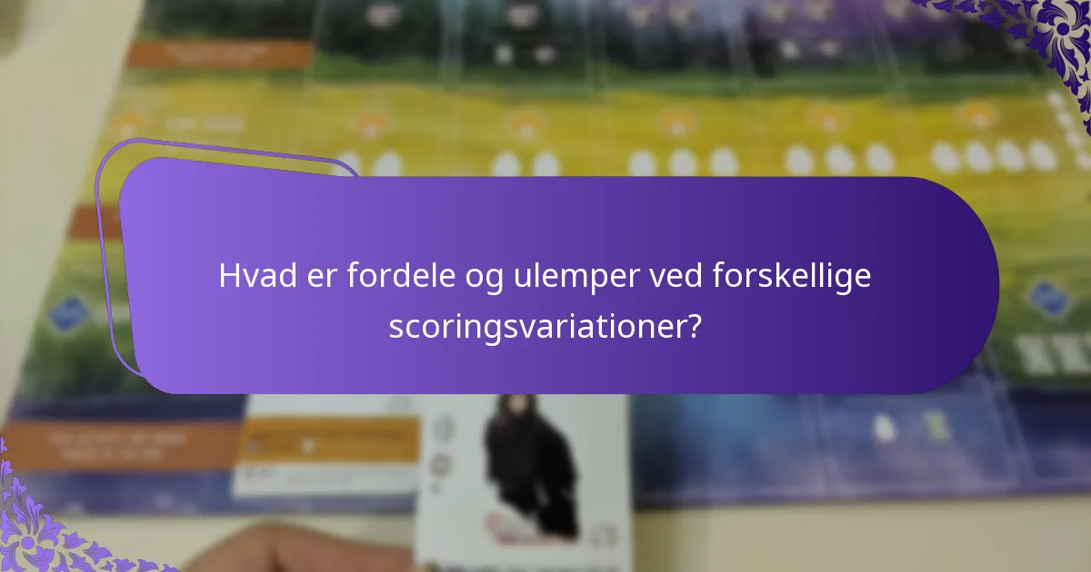 Hvad er scoringssystemerne, der bruges i konkurrencepræget spil?