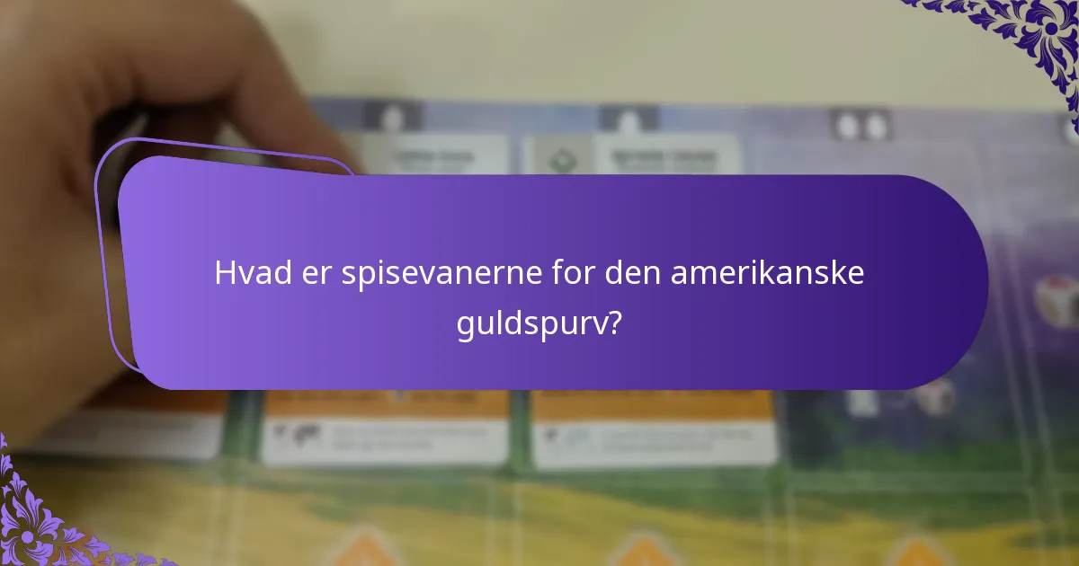 Hvordan lyder sangen fra den amerikanske guldspurv?