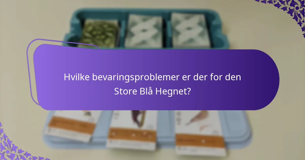 Hvor lever den Store Blå Hegnet?