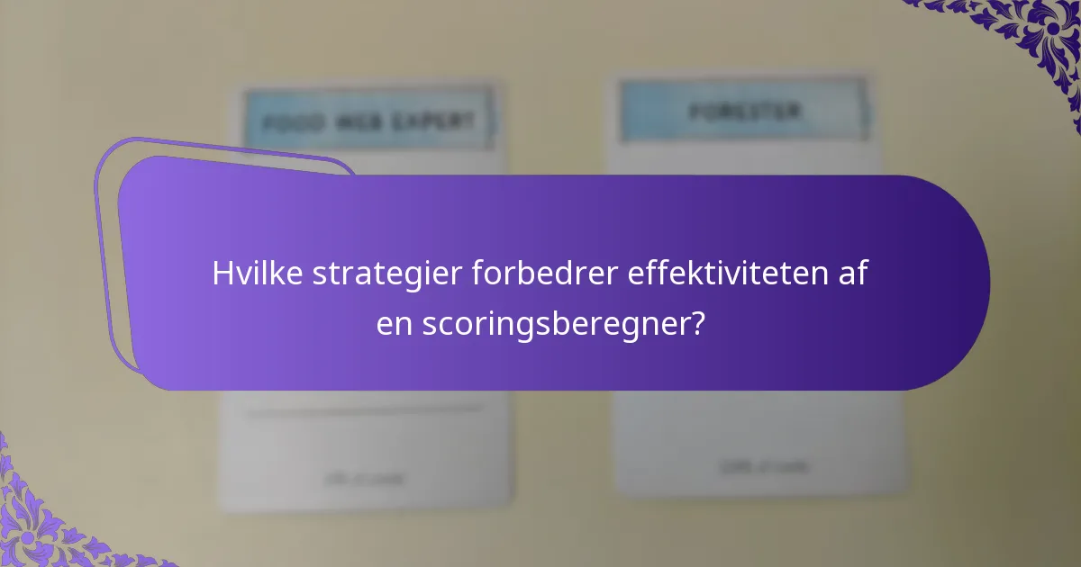Hvad er variationerne i scoringsberegnere til europæiske markeder?