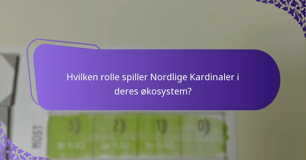 Hvordan yngler Nordlige Kardinaler?
