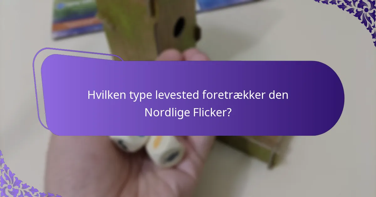 Hvordan bygger Nordlige Flickers deres reder?